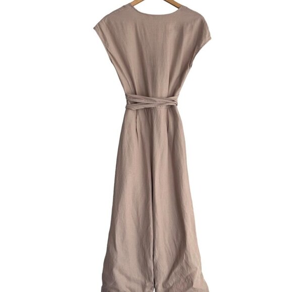 ARITZIA Wilfred Cairo Brax Linen Jumpsuit US 0 - Picture 5 of 8